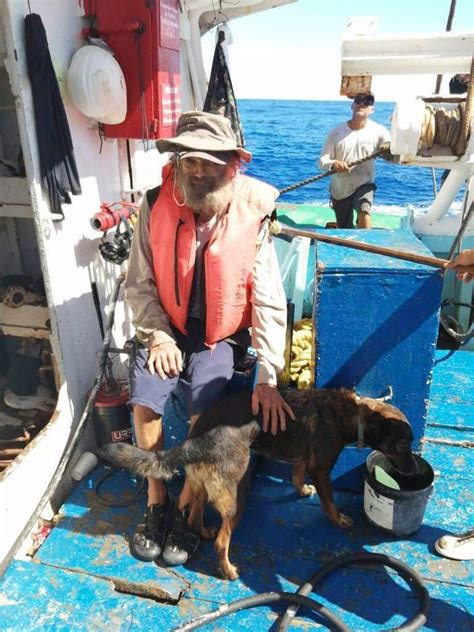 Rescued Australian man and dog who were adrift 3 months in Pacific set to arrive in Mexican port